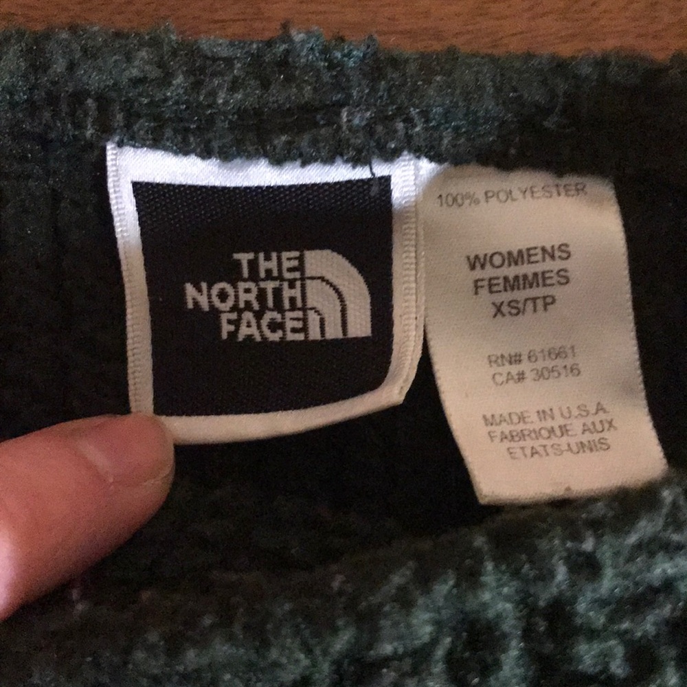 Northface cropped fleece